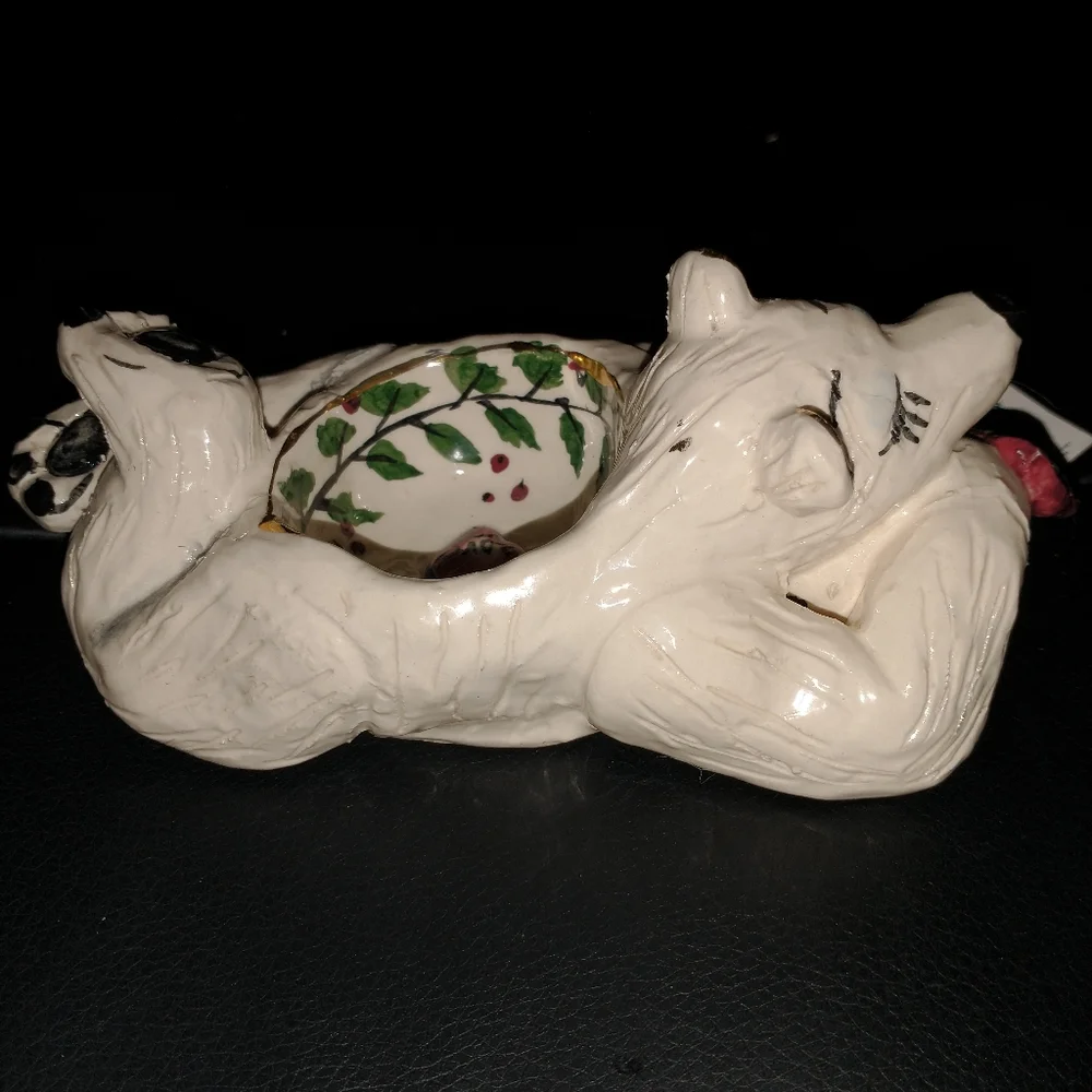 Blue Sky candle holder polar bear - Picture 6 of 6